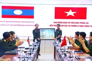 Lao Defense Attaché visits Signal Officer Candidate School
